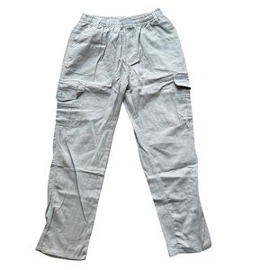 Men's Gray Cargo Pants size‎ M light gray (New)